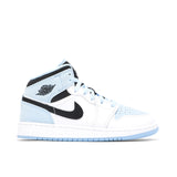 Air Jordan 1 Mid SE White Ice Blue GS (2023)